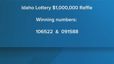 idaho lottery winning numbers|Idaho (ID) Lottery Results and Winning Numbers.